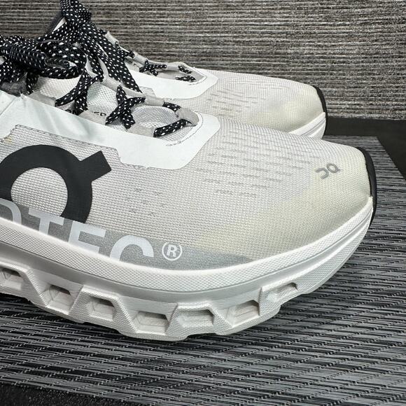 On Running Cloudmonster Shoes White Cloud Tec Helion 61.98433 - Womens Size 9.5 - Picture 7 of 15